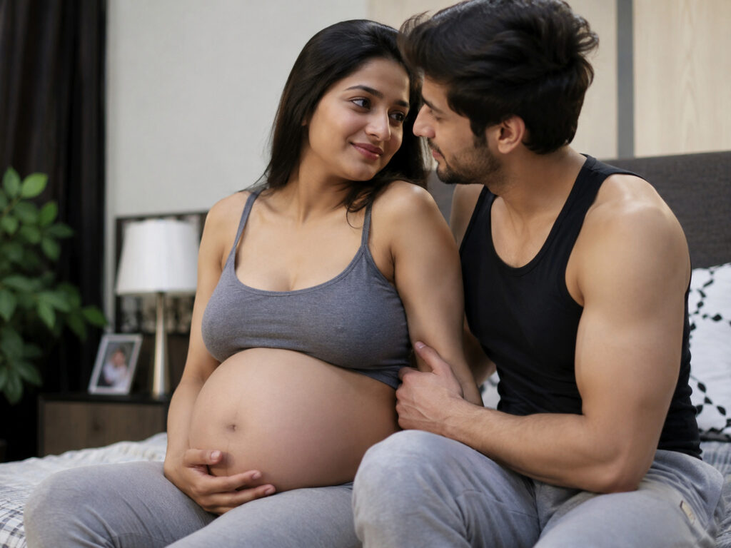 गर्भवती लड़की