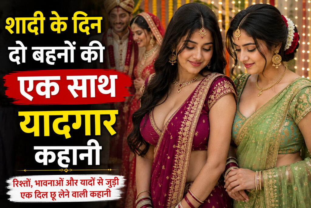 शादी के दिन दो बहनों की कहानी